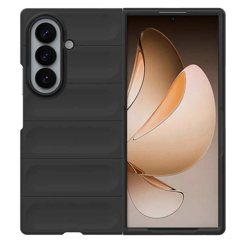Anti-val TPU-zachte rugged achterkappen voor Samsung Galaxy Z Fold8 Ultra - Zwart