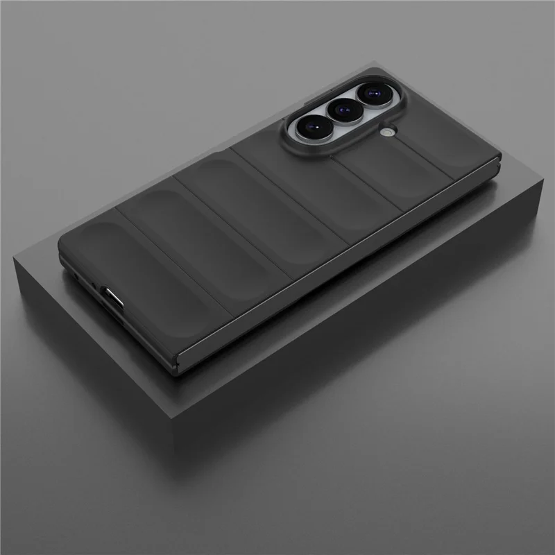 Anti-val TPU-zachte rugged achterkappen voor Samsung Galaxy Z Fold8 Ultra - Zwart