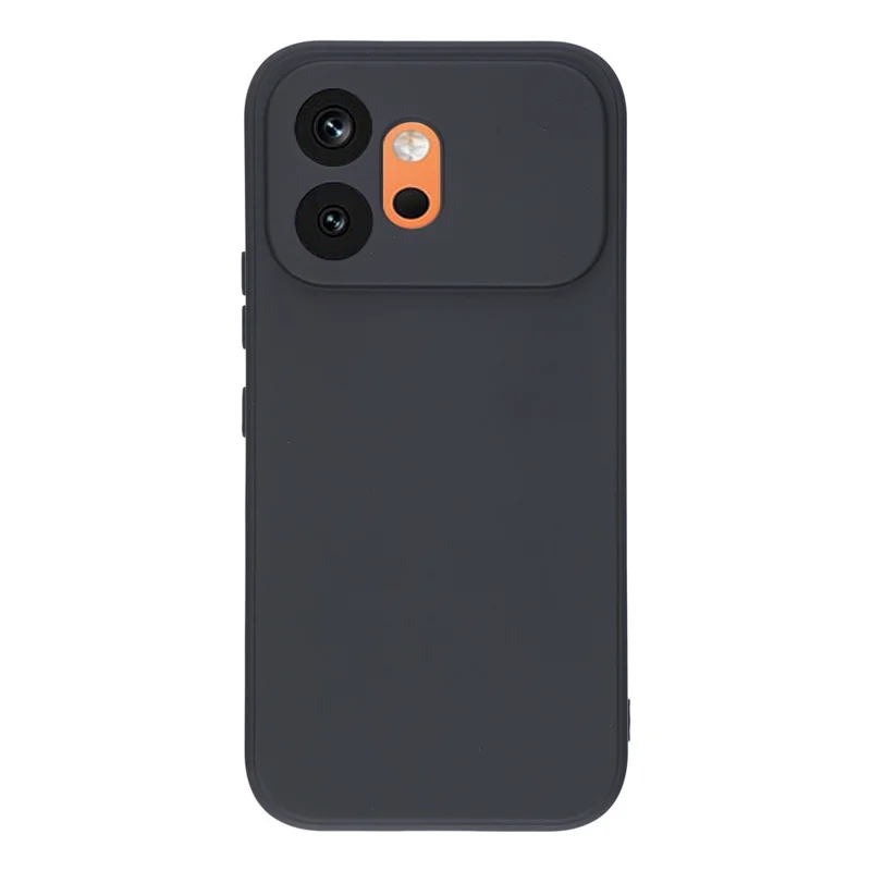 Funda AMORUS para Honor 600 5G con recortes precisos, revestimiento interior de fibra, protección contra impactos - Negro