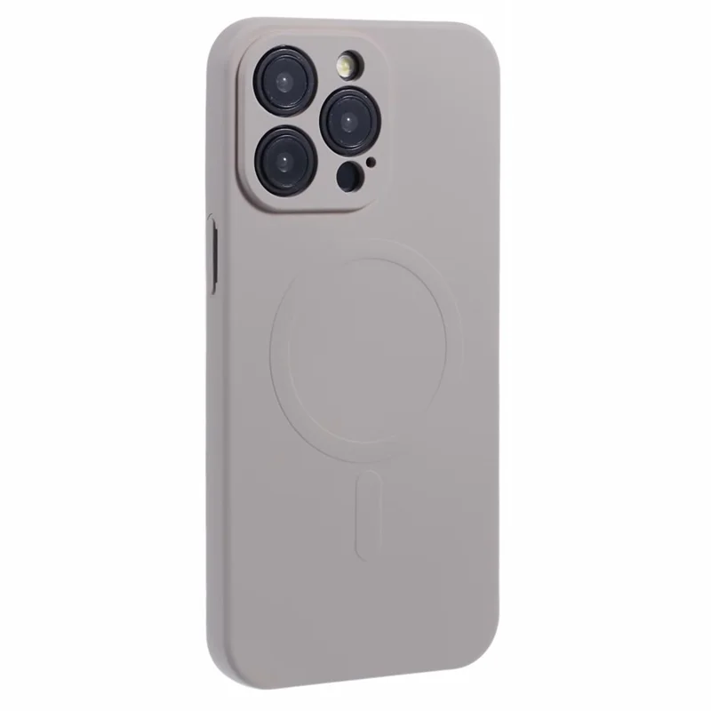 For iPhone 14 Pro Max Magnetic Phone Case TPU Anti-Scratch Cover Compatible with MagSafe - Grey