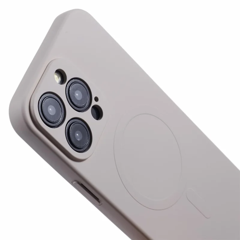 For iPhone 14 Pro Max Magnetic Phone Case TPU Anti-Scratch Cover Compatible with MagSafe - Grey