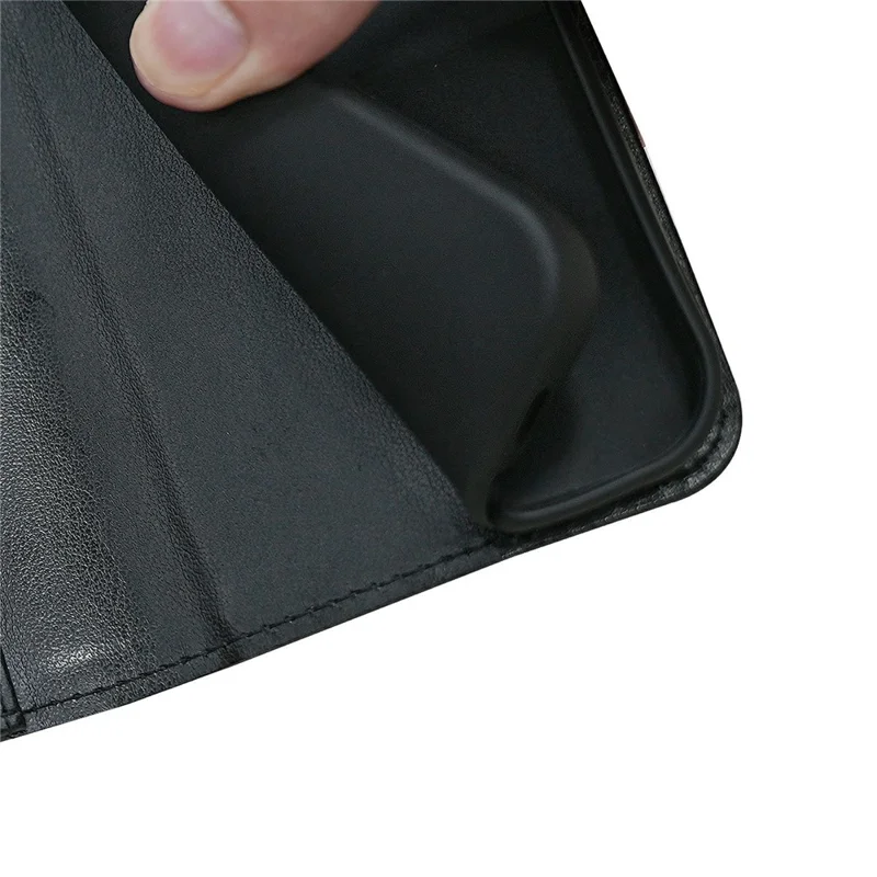 For Xiaomi 17T Case Stand Card Holder Wallet Leather Phone Cover - Black