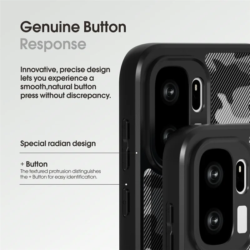 IBMRS Custodia per OnePlus Ace 6 Ultra 5G, Struttura Morbida in TPU e Retro Rigido in PC, Protezione Antiurto - Camuffamento Artistico