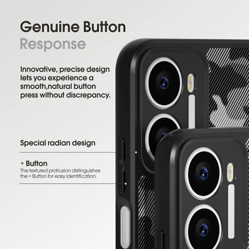 IBMRS Mobile Cover for Xiaomi Redmi 15a 5G Soft TPU + Hard PC Case with Wrist Strap (Precision Cutouts) - Artistic Camouflage