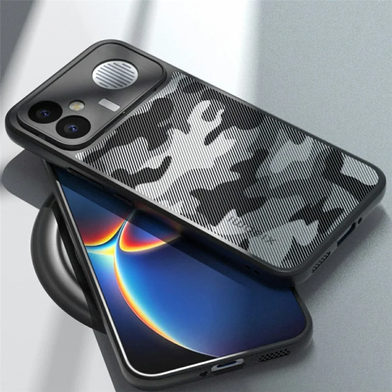 IBMRS til Xiaomi Redmi K90 Max 5G Etui Blød TPU Ramme Hård PC Bagside Mod Stød Telefonbeskyttelse - Kunstnerisk Camouflage