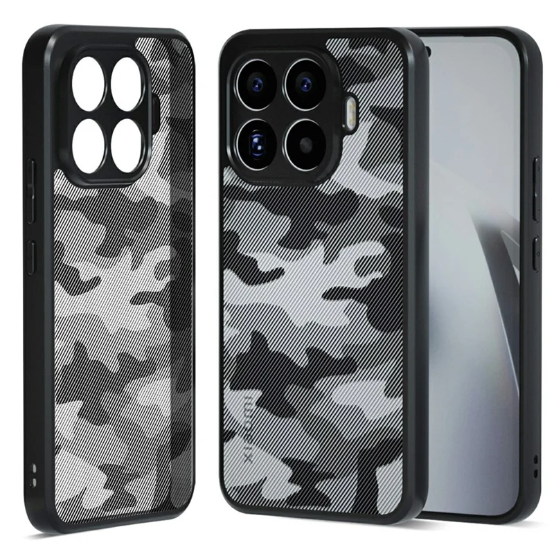 IBMRS Cover per Xiaomi 17T Pro in TPU Morbido + Custodia in PC Rigido con Laccetto (Ritagli Precisi) - Camuffamento Artistico