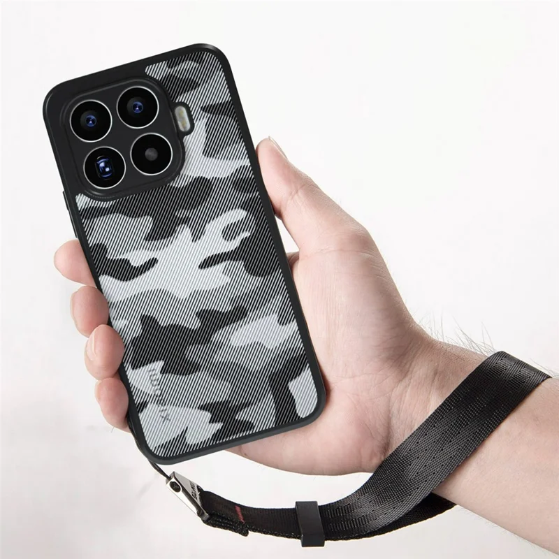 IBMRS Cover per Xiaomi 17T Pro in TPU Morbido + Custodia in PC Rigido con Laccetto (Ritagli Precisi) - Camuffamento Artistico