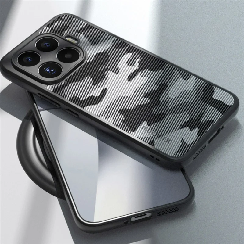 IBMRS Cover per Xiaomi 17T Pro in TPU Morbido + Custodia in PC Rigido con Laccetto (Ritagli Precisi) - Camuffamento Artistico