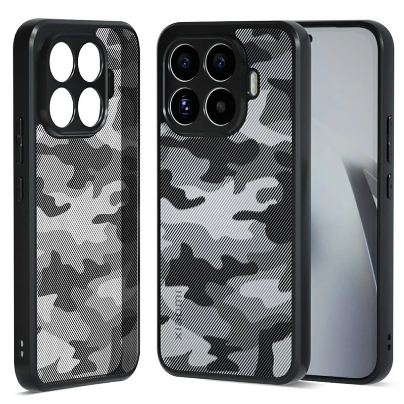 IBMRS mobil dækning til Xiaomi 17T blød TPU + hård PC-dækskål med håndbånd (præcise udsparinger) - Kunstnerisk camouflage