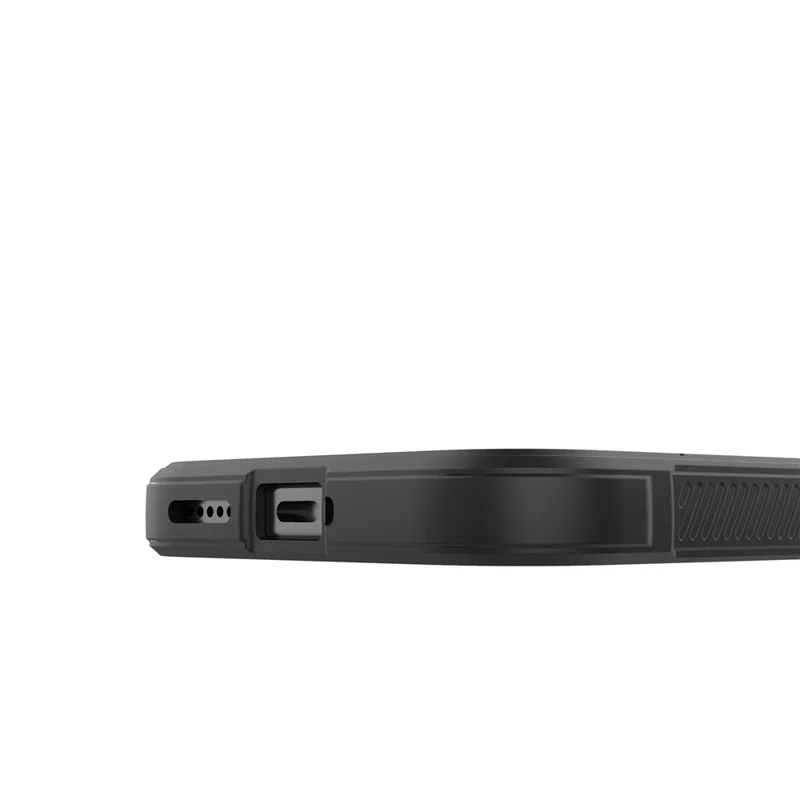 Funda para teléfono Xiaomi 17T anti-caídas, carcasa trasera resistente de TPU blando - Negro