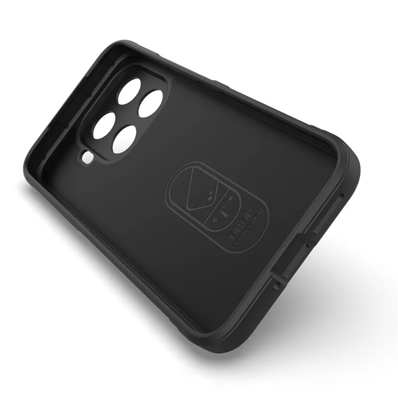 For Xiaomi 17T Pro Phone Case Anti-Drop Soft TPU Rugged Back Cover - Black