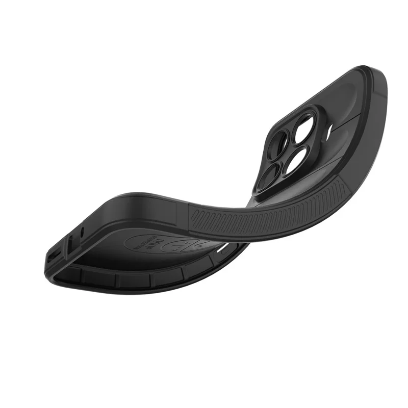 For Xiaomi 17T Pro Phone Case Anti-Drop Soft TPU Rugged Back Cover - Black