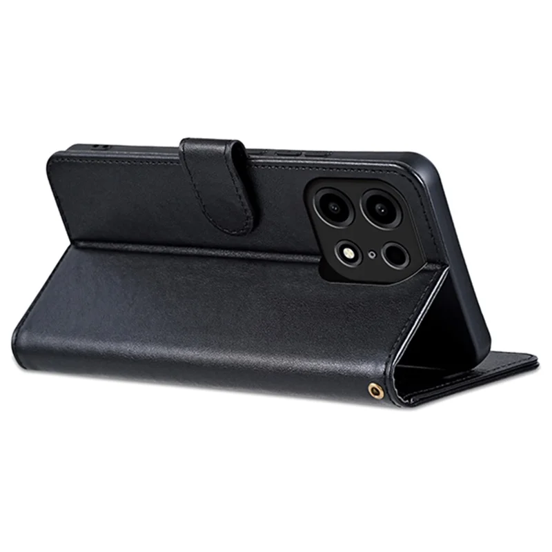 AZNS Custodia per OnePlus Turbo 6X Pro 5G Custodia Antiurto in Pelle PU con Supporto e Portafoglio - Nero