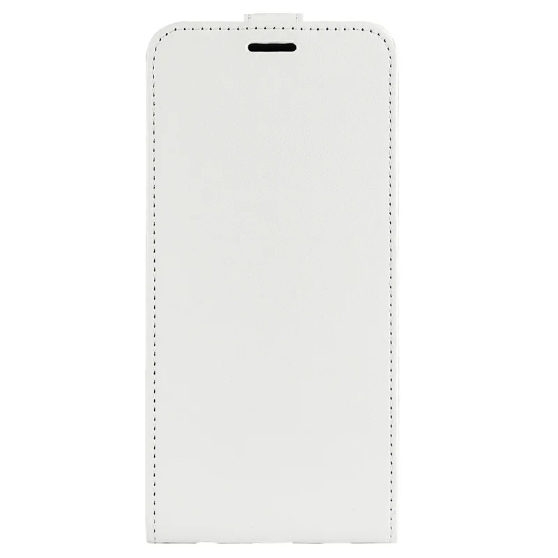 For Samsung Galaxy S26 FE Case with Card Slots Vertical Flip Leather Phone Cover - White
