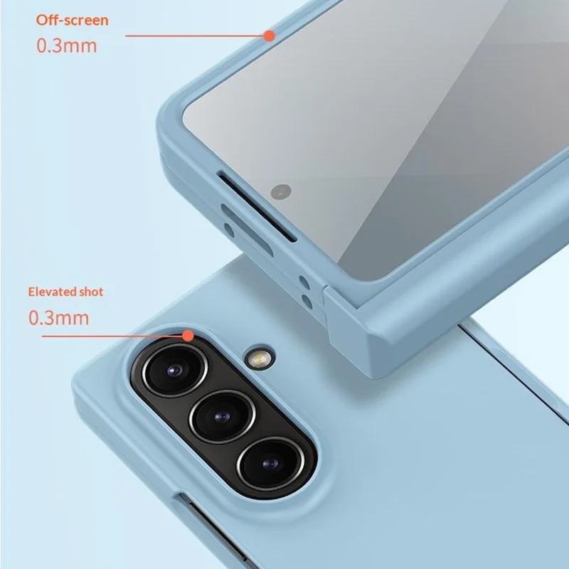 Til Samsung Galaxy Z Fold8 Ultra Case Hinge Protection Skin-Touch PC Phone Cover - Sort