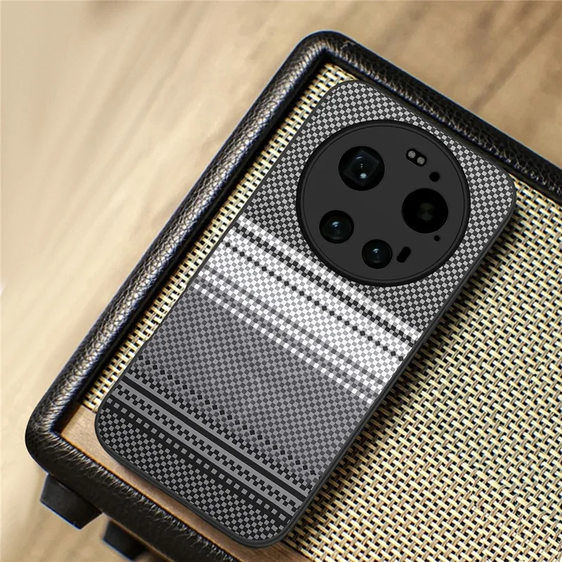 For Xiaomi 17 Ultra 5G Magnetic Case PU Leather + PC + TPU Gradient Phone Cover - Black