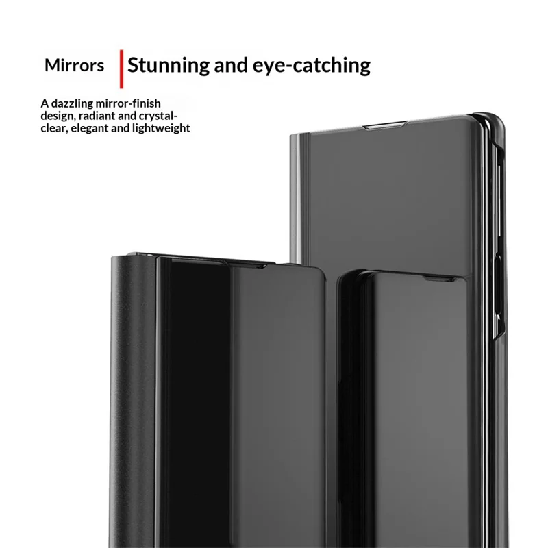 For Samsung Galaxy Z Fold8 Flip Leather Cover with Stand Full Body Protective Phone Case - Rose Gold