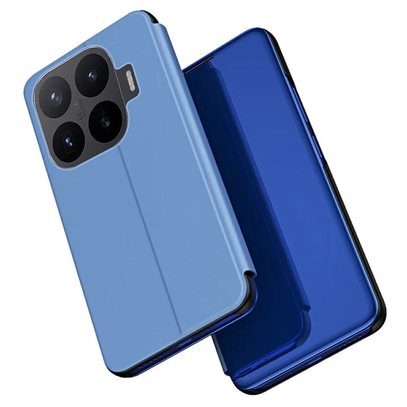For Xiaomi 17T Flip Leather Cover with Stand Full Body Protective Phone Case - Blue