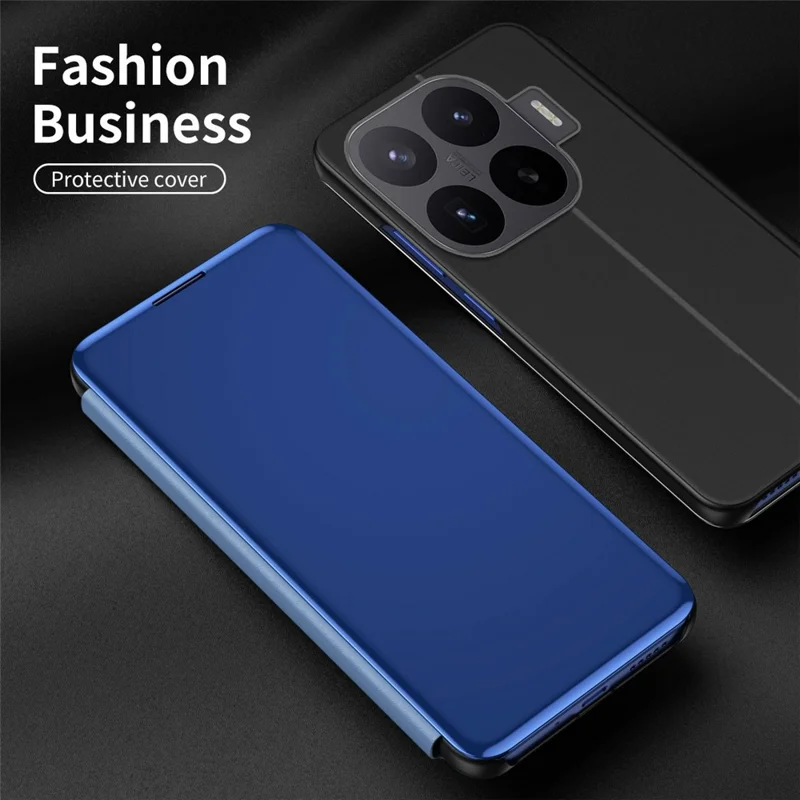 For Xiaomi 17T Pro Flip Leather Cover with Stand Full Body Protective Phone Case - Blue