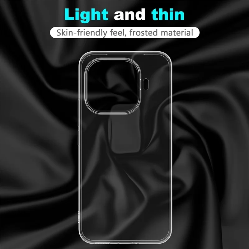 Coque transparente en TPU anti-rayures pour Xiaomi 17T + protecteur d'écran en verre trempé avec bord 2.5D