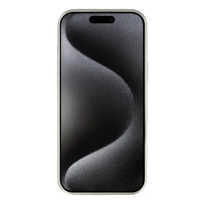 For iPhone 15 Pro Max Magnetic Case AG Matte PC + TPU Shockproof Phone Cover with Lens Film - Grey