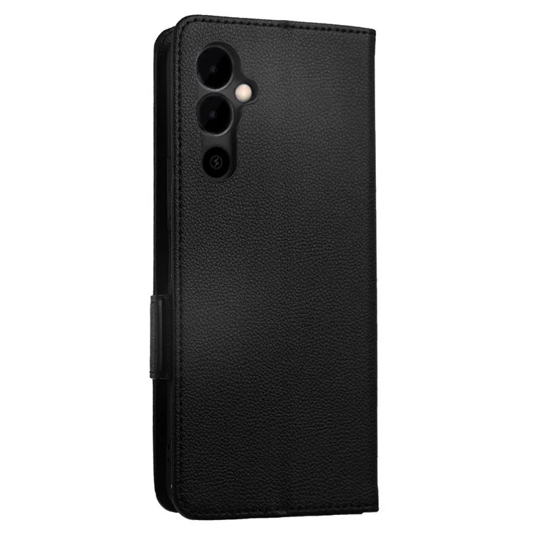 Per Tecno Pova Neo 2 / Funzione di Supporto Lg6n Coperchio Magnetico Coperchio Portafoglio di Texture Litchi PU Custodia Per Telefono a Flip Resistente Agli Shock Con Cinturino - Nero