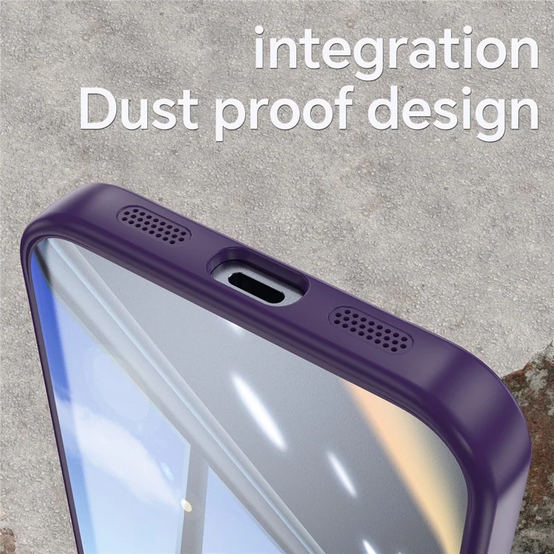 Funda para Google Pixel 11 Pro, carcasa protectora resistente a impactos con armadura de metal, TPU y acrílico - Morado