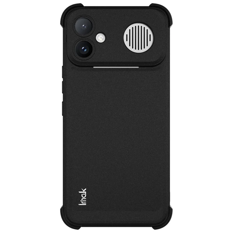 IMAK til Xiaomi Redmi K90 Max 5G Taske TPU Telefonbeskyttelse Airbag Stødfast Beskyttelse - Matt Sort