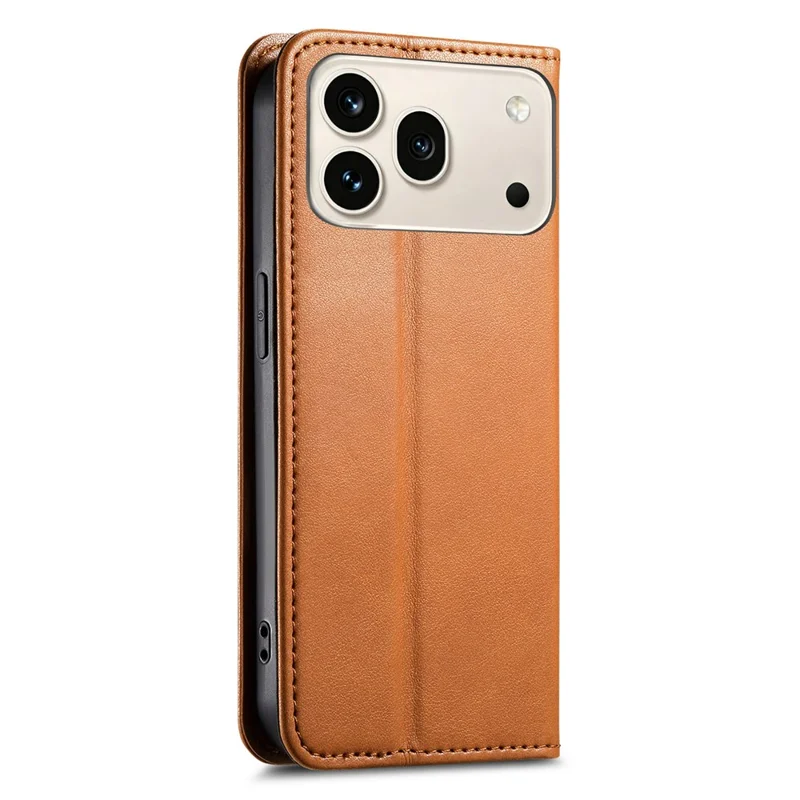For Honor 600 5G / 600 Pro 5G Case Wallet Tri-Color Stitching Leather Phone Cover with Elastic Wristband - Brown