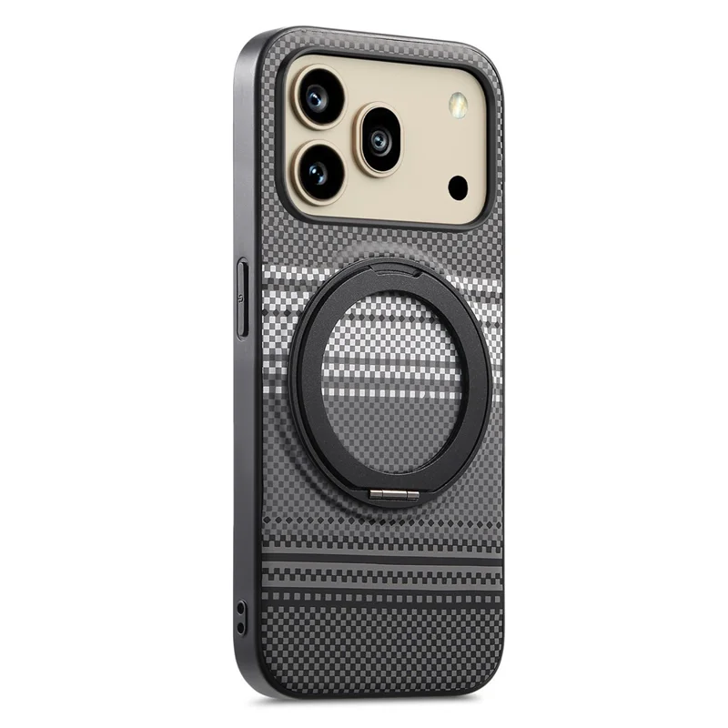 For Honor 600 5G / 600 Pro 5G Magnetic Case Rotation Kickstand PU Leather + TPU Phone Cover - Grey