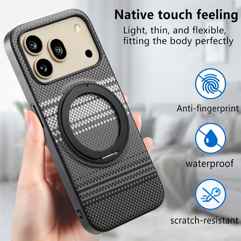 For Honor 600 5G / 600 Pro 5G Magnetic Case Rotation Kickstand PU Leather + TPU Phone Cover - Grey
