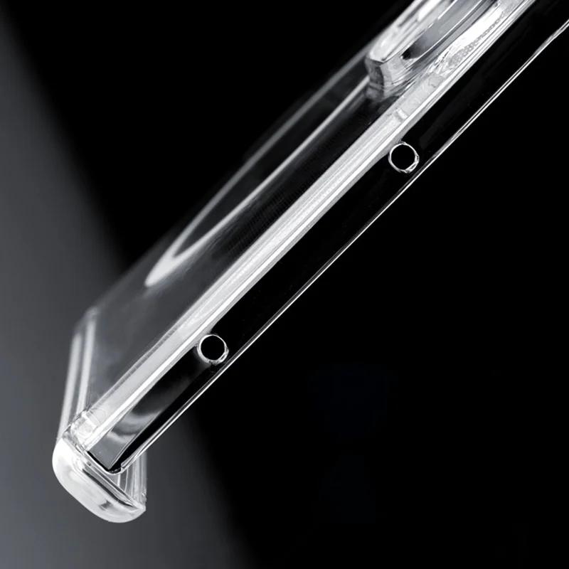 For Samsung Galaxy Z Fold8 Magnetic Case Dual Axis Hinge Protection UV Clear PC Phone Cover - Transparent