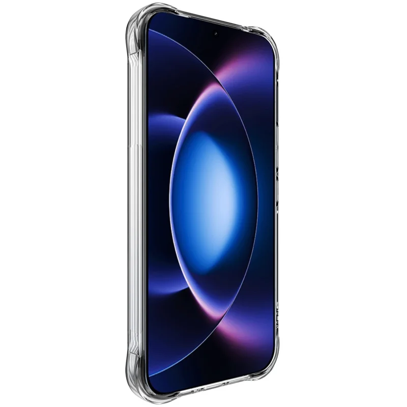 IMAK for Xiaomi 17 Max Magnetic Case Airbag Shockproof Protection TPU Phone Cover - Transparent