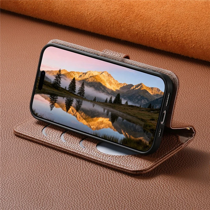 For Honor 600 5G / 600 Pro 5G Case Zipper Pocket TPU PU Leather Wallet Phone Cover with Strap - Brown