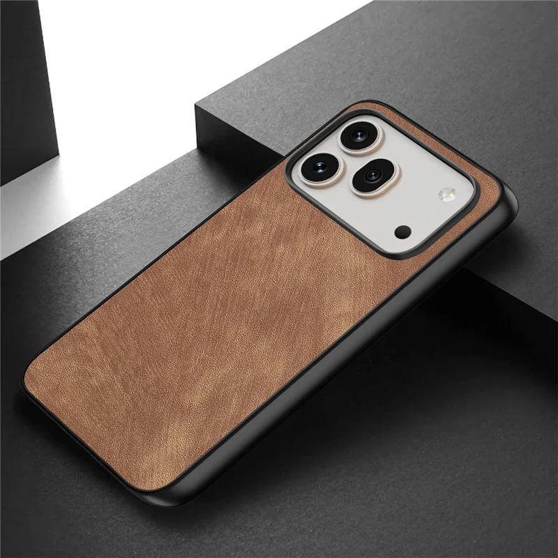 For Honor 600 5G / 600 Pro 5G Case Shockproof Slim Retro Leather Phone Back Cover - Brown