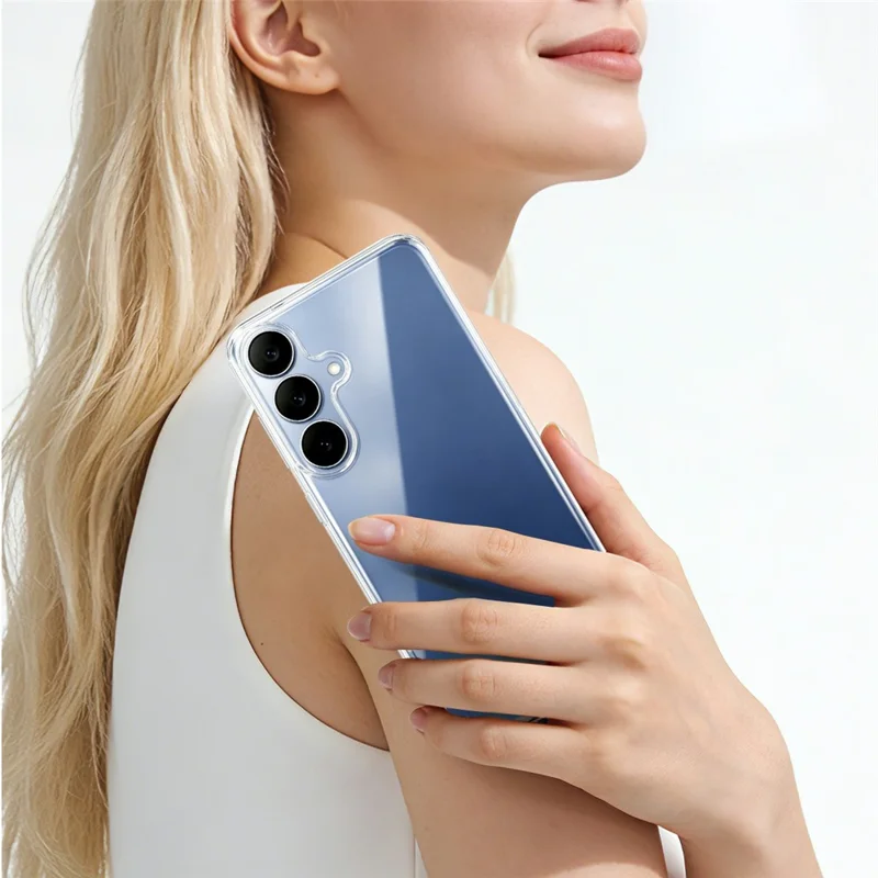 IMAK UX-10 Серия для чехла Samsung Galaxy S26 FE, мягкий задний чехол из ТПУ — прозрачный