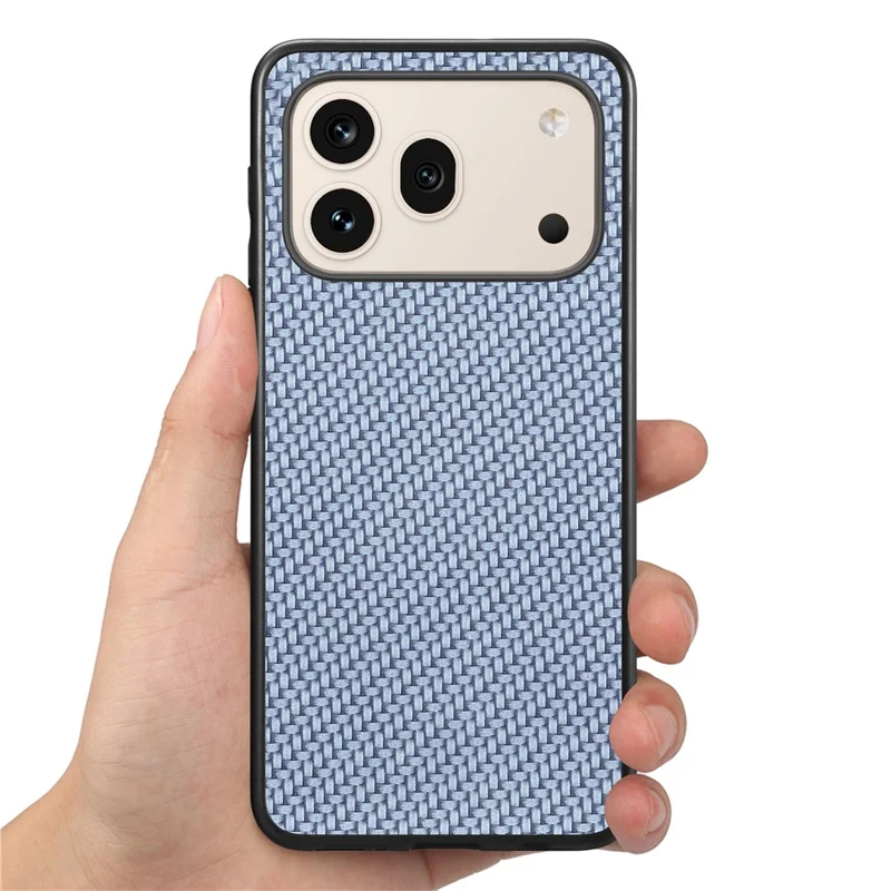 For Honor 600 5G / 600 Pro 5G Case Carbon Fiber Texture PU Leather + PC + TPU Phone Cover - Black