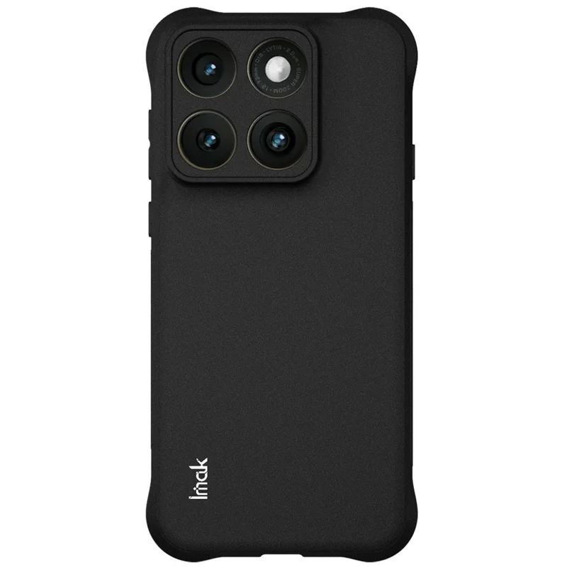 IMAK Capa para Motorola Edge (2026) Capa de Telemóvel TPU de Proteção Anti-choque com Airbag - Preto Mate