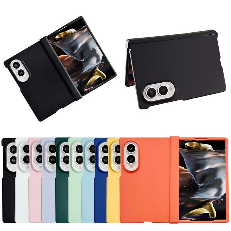 Voor Samsung Galaxy Z Fold8 Hoes Beschermfolie Scharnier - Gele Haptische PC Telefoonhoes