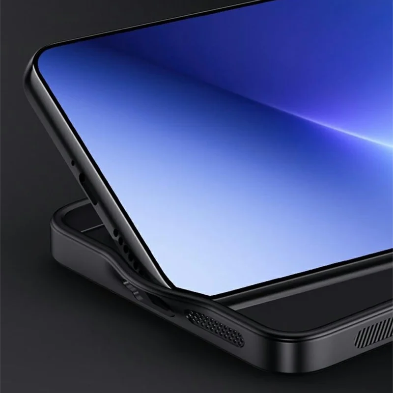 Чехол для Honor Win Turbo 5G с текстурой дерева, покрытый искусственной кожей PU, PC и TPU - Черный