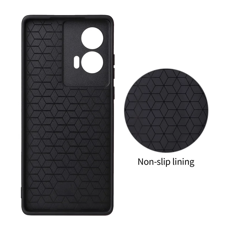 Cover per Motorola Edge 50 Fusion 5G / G96 5G con Texture in Fibra di Carbonio, Rivestimento in Pelle, TPU e PC con Anello Metallico per Supporto Magnetico Auto - Arancione