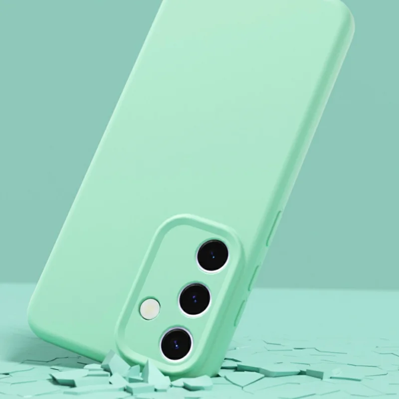 YCADEN For Samsung Galaxy S26 Magnetic Case Precise Cutouts TPU Phone Back Cover - Grass Green - 5