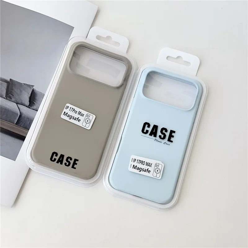 For iPhone 18 Pro Case Kompatibel med MagSafe Flydende Silikone Telefon Bagdæksel - Rose