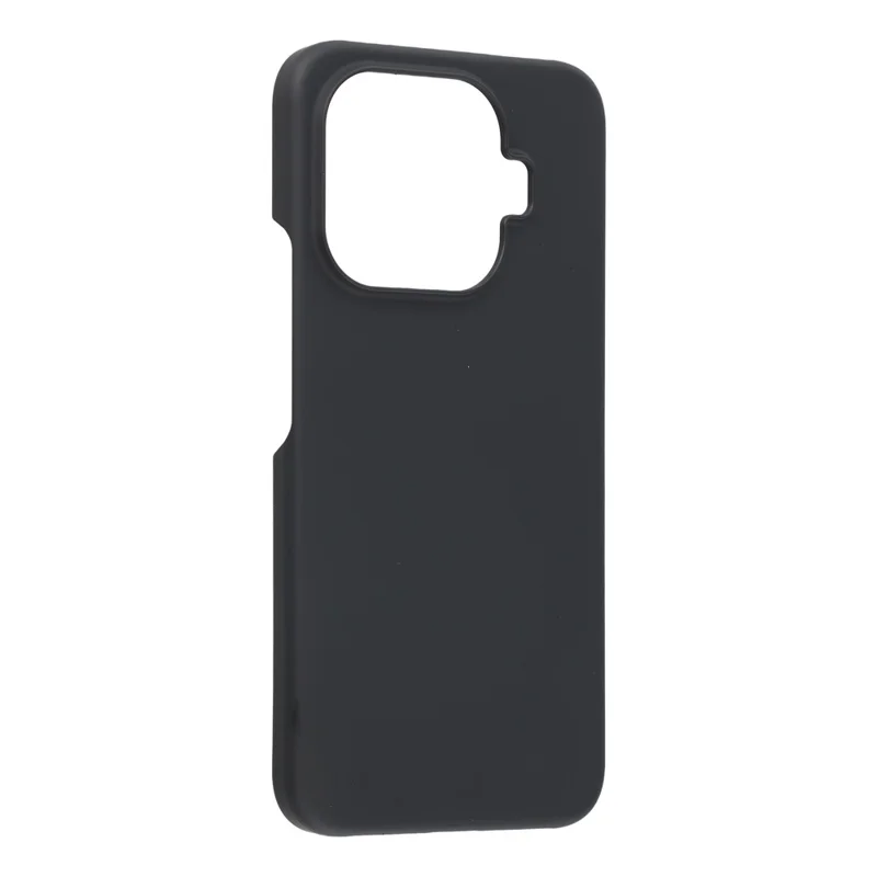 For Xiaomi 17T Case Hard PC Drop Proof Frosted Minimalist Phone Cover - Black