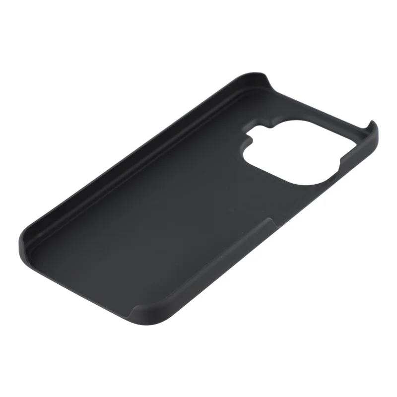 For Xiaomi 17T Case Hard PC Drop Proof Frosted Minimalist Phone Cover - Black