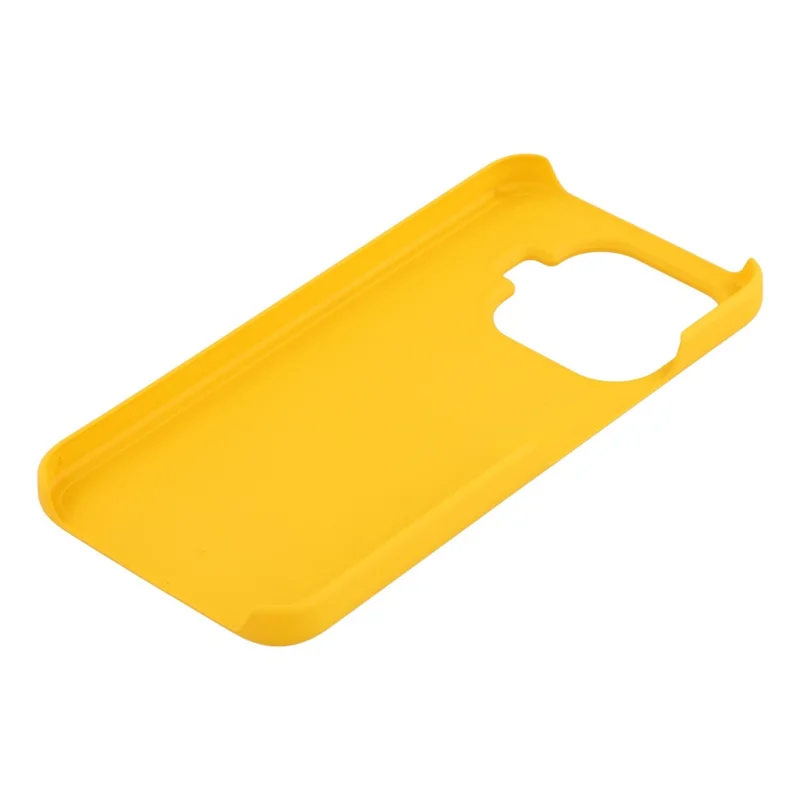 For Xiaomi 17T Pro Case Hard PC Drop Proof Frosted Minimalist Phone Cover - Yellow