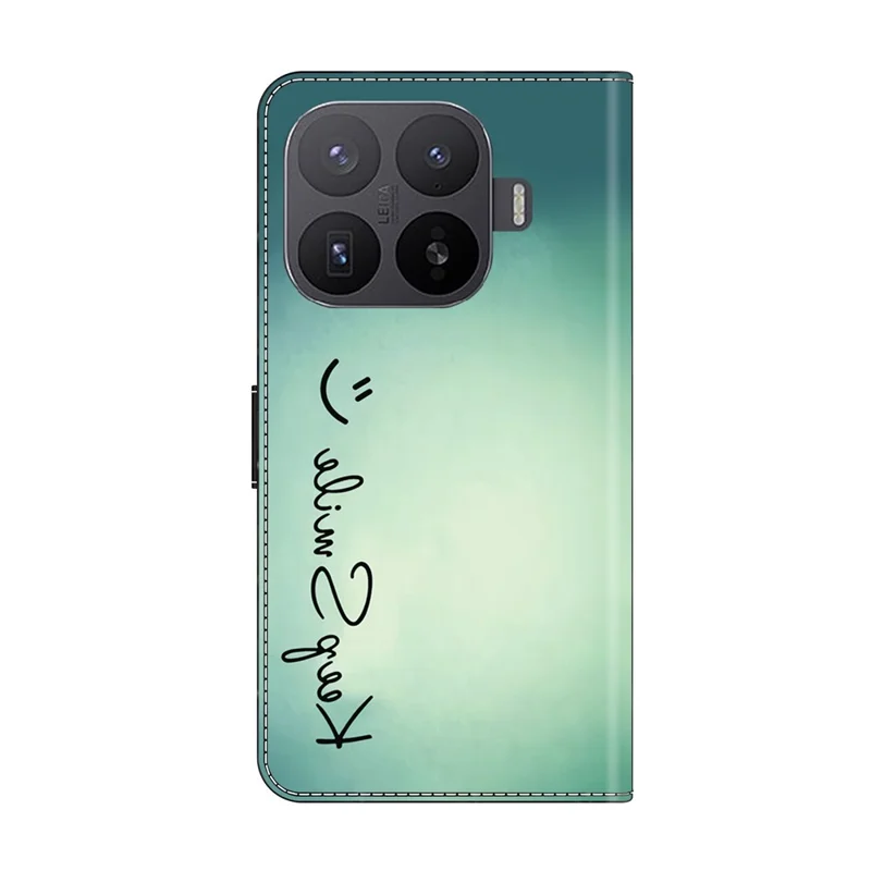 Coque Portefeuille pour Xiaomi 17T Pro, Housse en Cuir PU avec Support - Gardez le Sourire