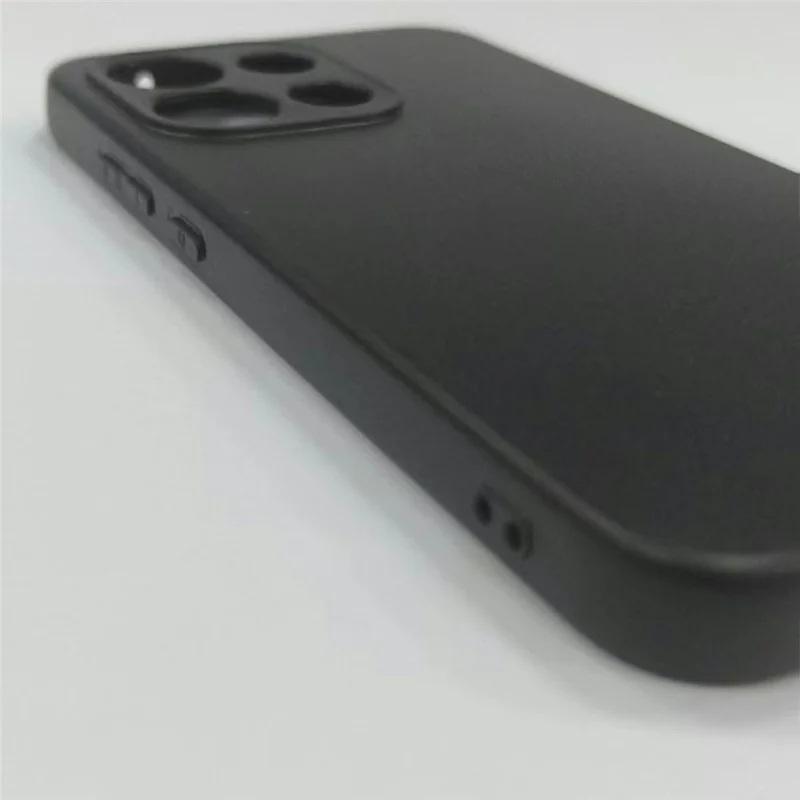 25Pcs For Oppo Reno16 Pro 5G (Global) Case 1.2mm TPU Matte Phone Cover - Black
