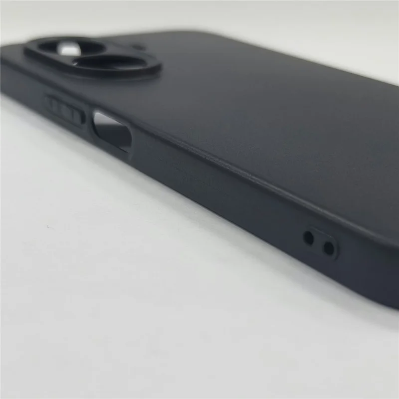 25 Peças para Honor X7e 4G Capa 1,2 mm TPU Capa Mate - Preto