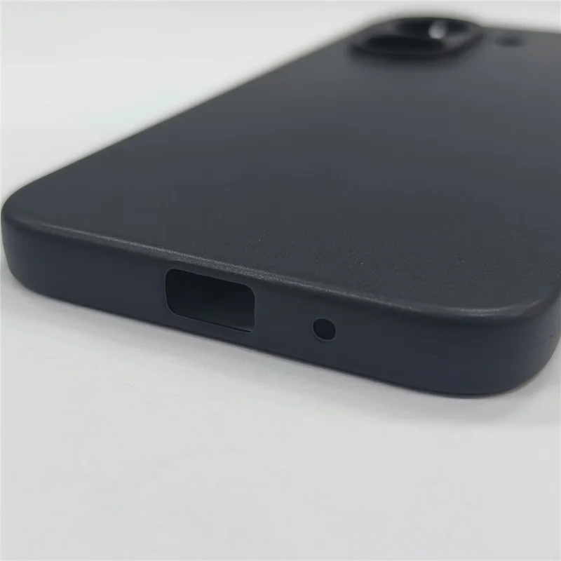 25 Peças para Honor X7e 4G Capa 1,2 mm TPU Capa Mate - Preto